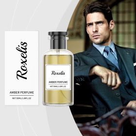 Amber Ebony Niche Perfume, charming fresh and elegant fragrance, daily long-lasting natural scent with temperament