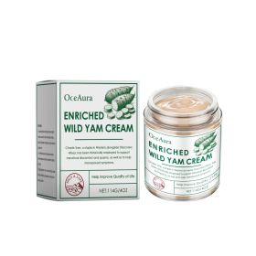 OceAura Wild Yam Body Moisturizer, Nourishes, Hydrates, Firming, Lightening And Delicate Skin Yam Cream (Option: 114g-149.9g-2.24*2.24*2.83inch)